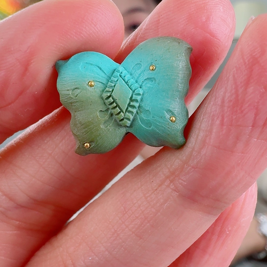 绿松石珠宝奇石未镶嵌