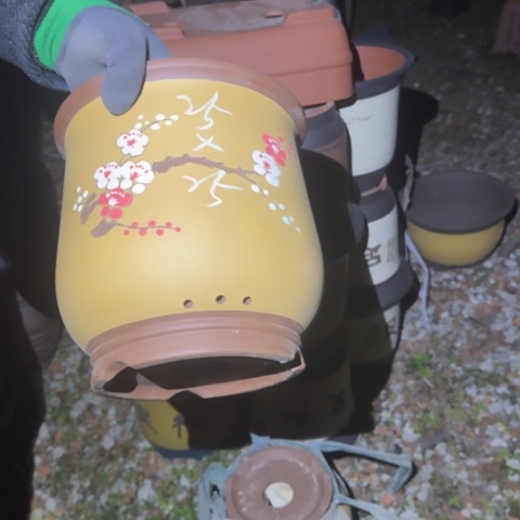 红陶紫砂花盆盆景盆栽