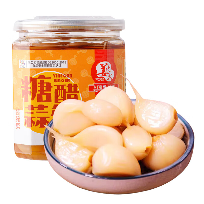 姜老大 糖醋蒜瓣400g