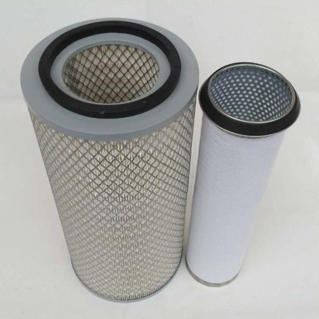 K2040铁盖底部带孔空气滤芯