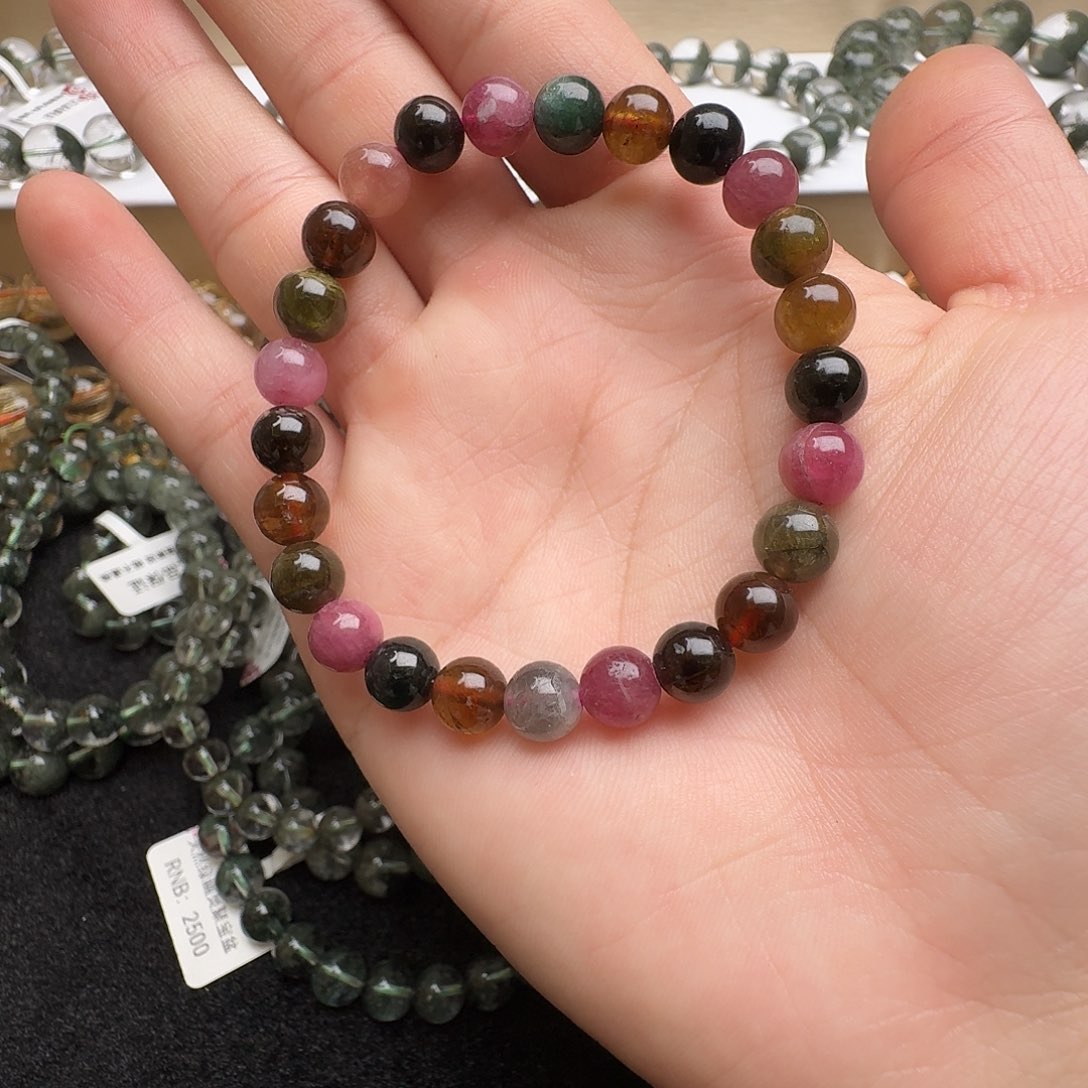 水晶手链未镶嵌天然