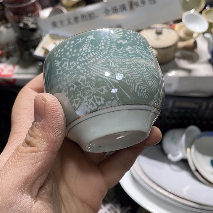 瓷片在一起的时候就是不知道