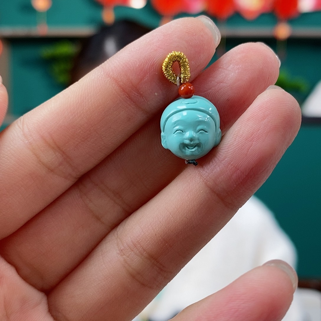 绿松石珠宝奇石未镶嵌