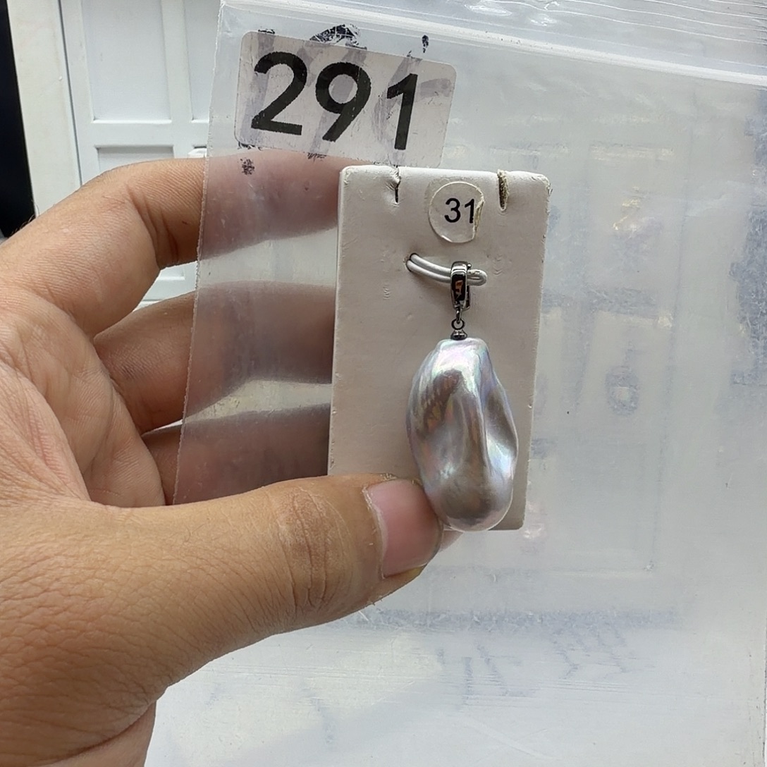 颈饰合金淡水珍珠