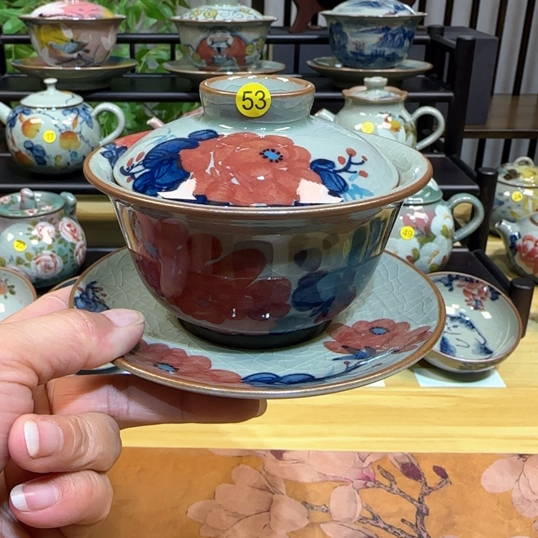 景德镇陶瓷手绘茶具