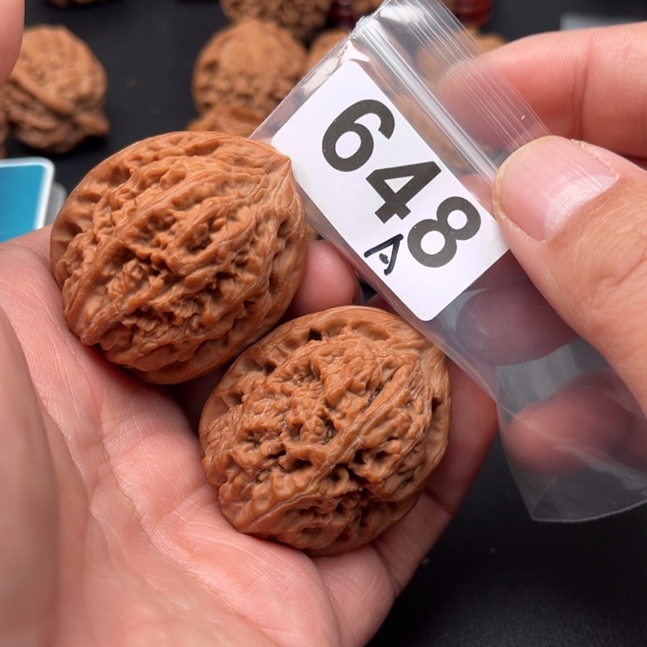 把件桃核凤凰39个