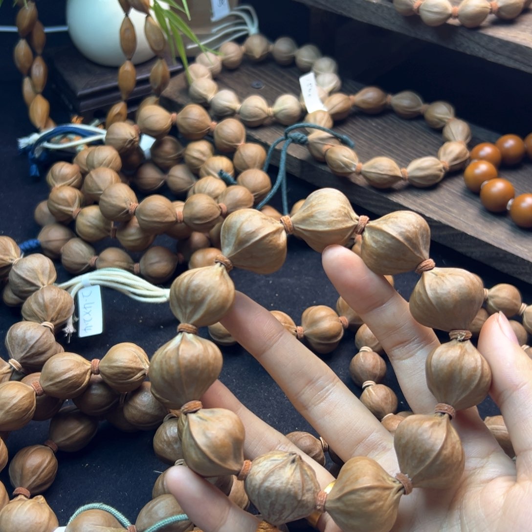 手串橄榄核四花2526