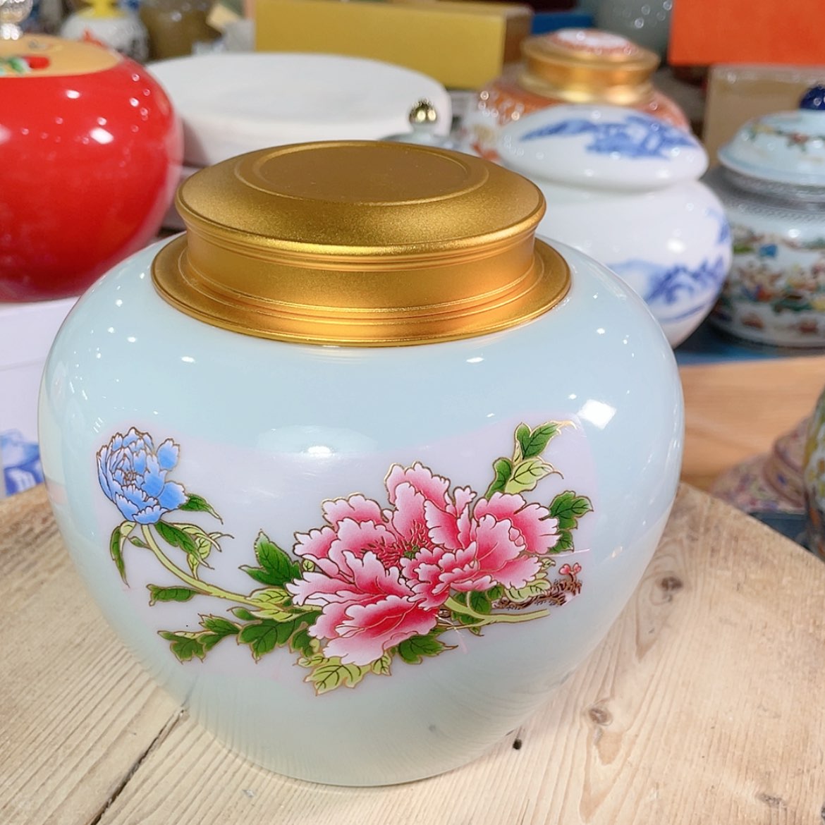 【闪购商品】罐陶瓷茶叶罐密封罐