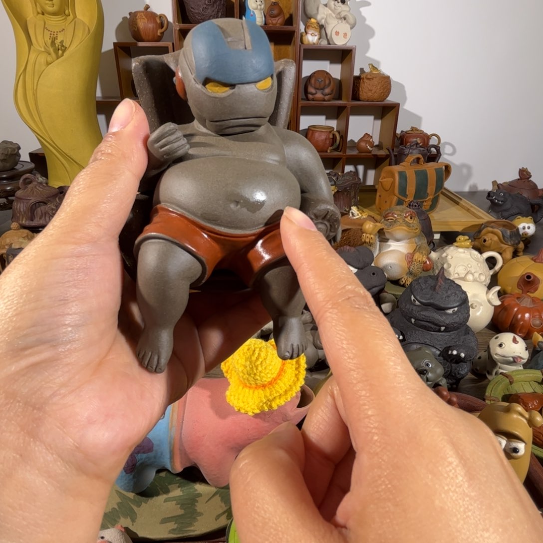 紫砂茶壶追**德纯手工制作过程非常