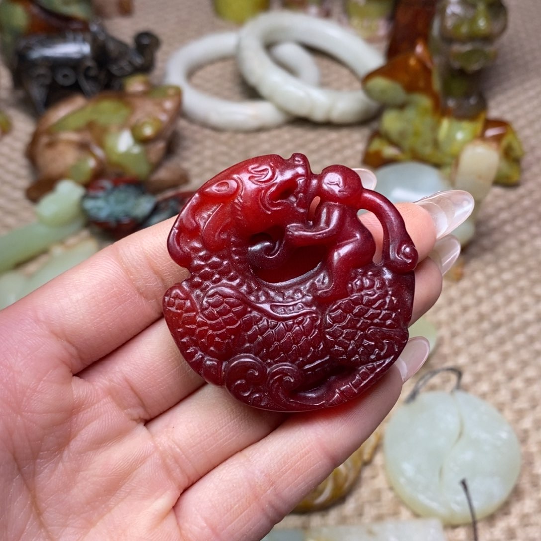 白玉菩提吊坠白玉菩提白玉菩提摆件