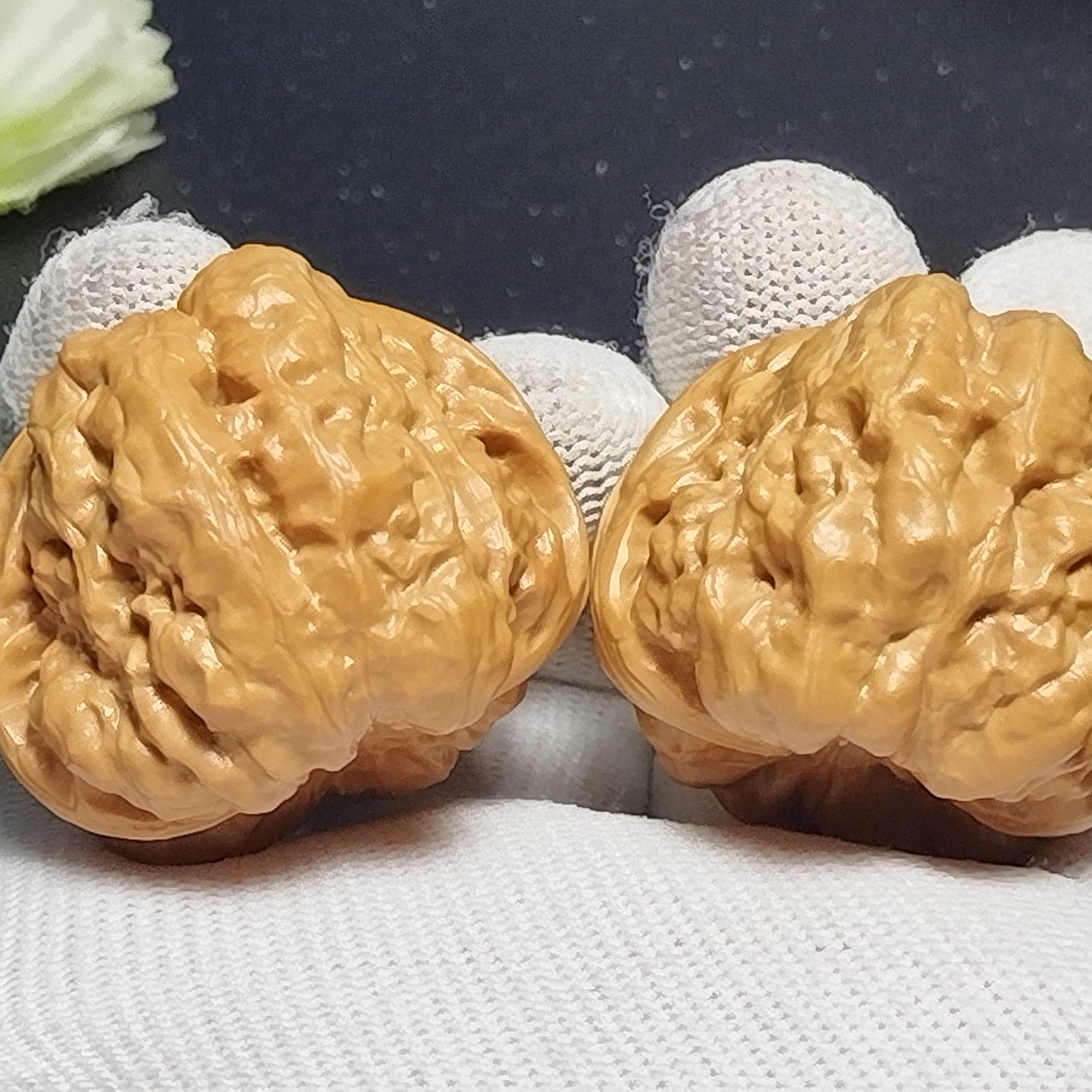 【文玩核桃专用链接】文玩核桃狮子头麒麟纹盘玩手把件