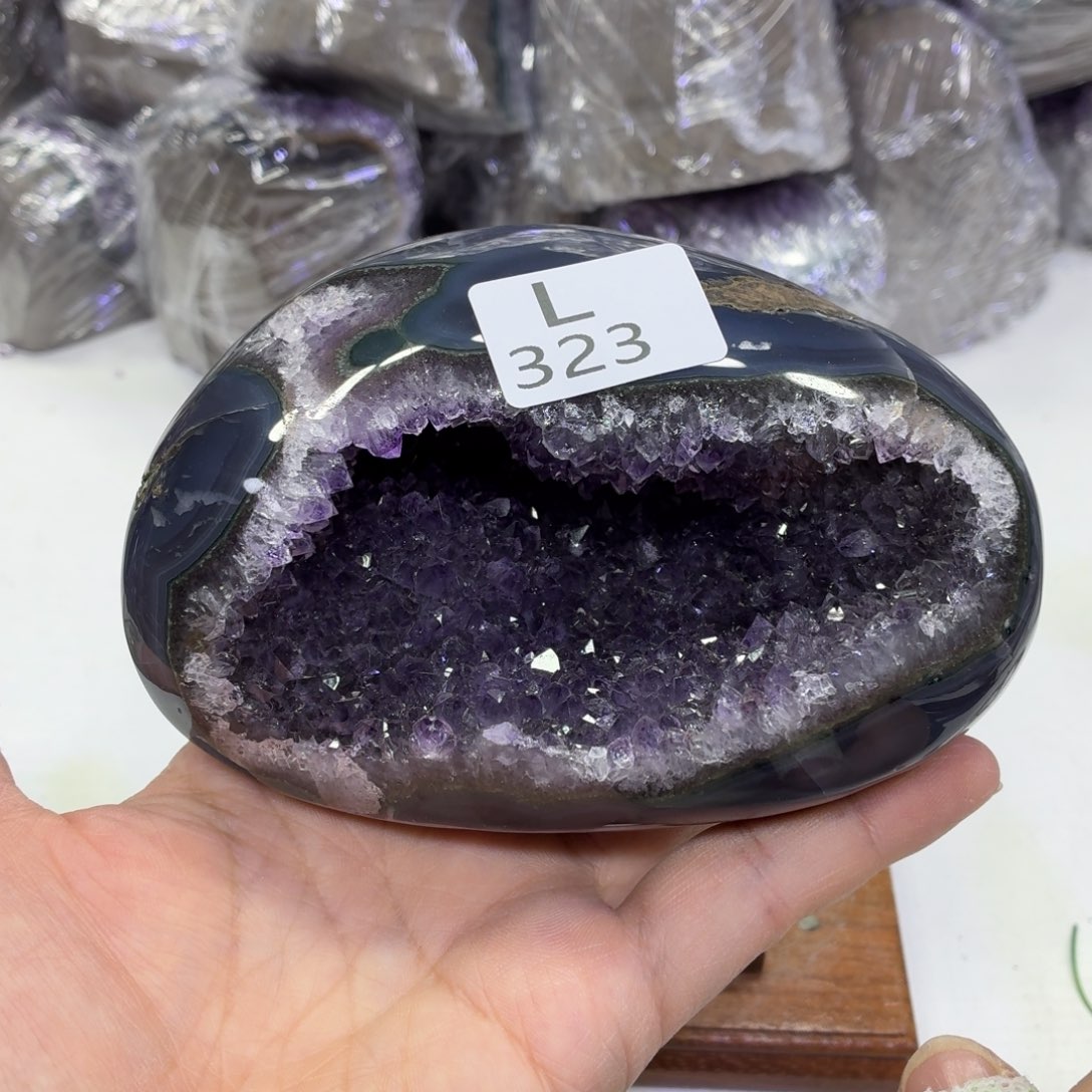 摆件未镶嵌水晶天然紫水晶