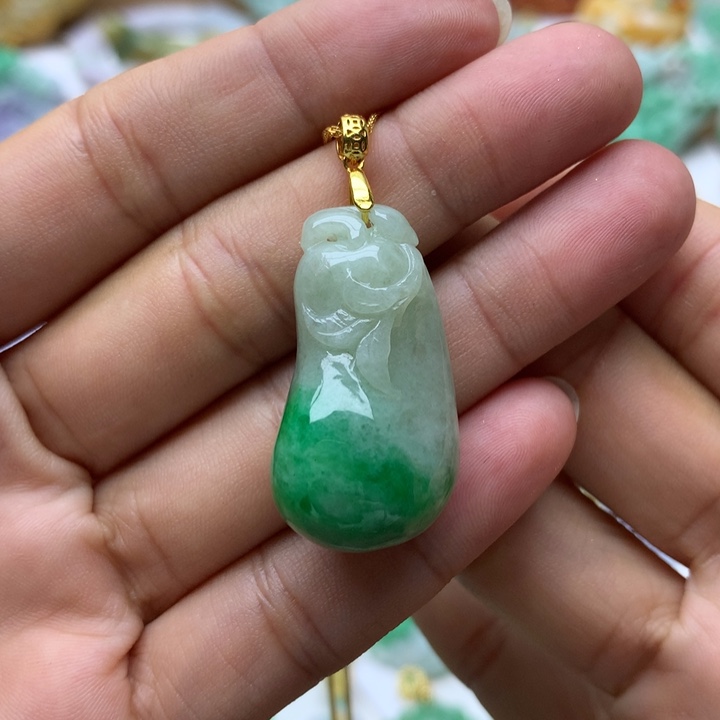 颈饰未镶嵌翡翠翡翠