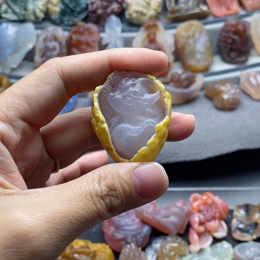 【闪购商品】未镶嵌吊坠定制玛瑙