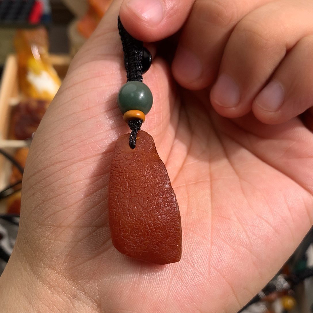 蜜蜡裸石未镶嵌你