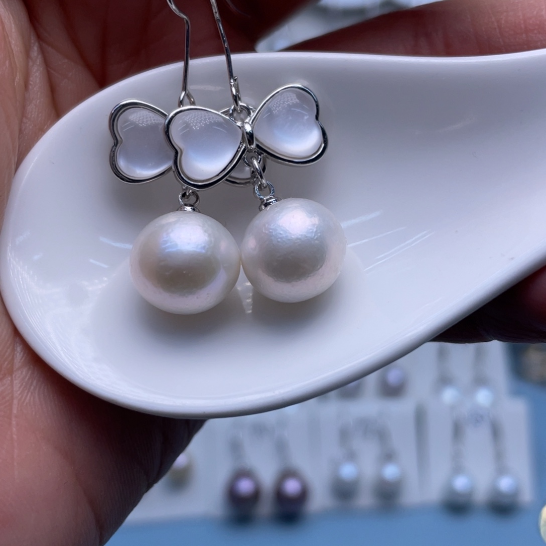 耳饰未镶嵌淡水珍珠