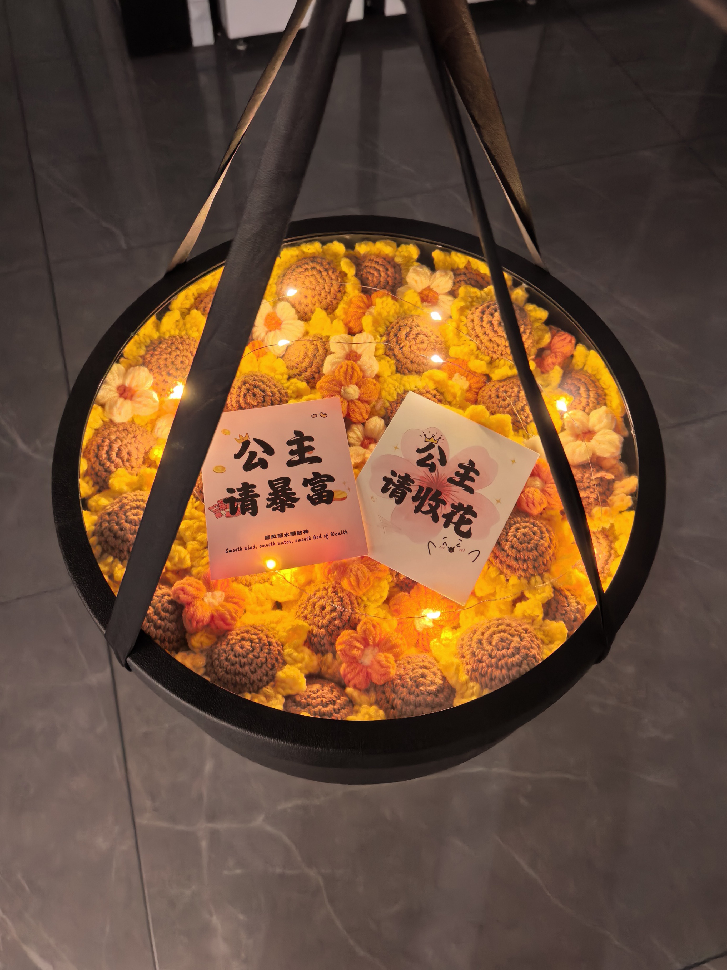 成品向日葵花束毯子毛毯手工编织披肩女生送闺蜜生日礼物老师实用
