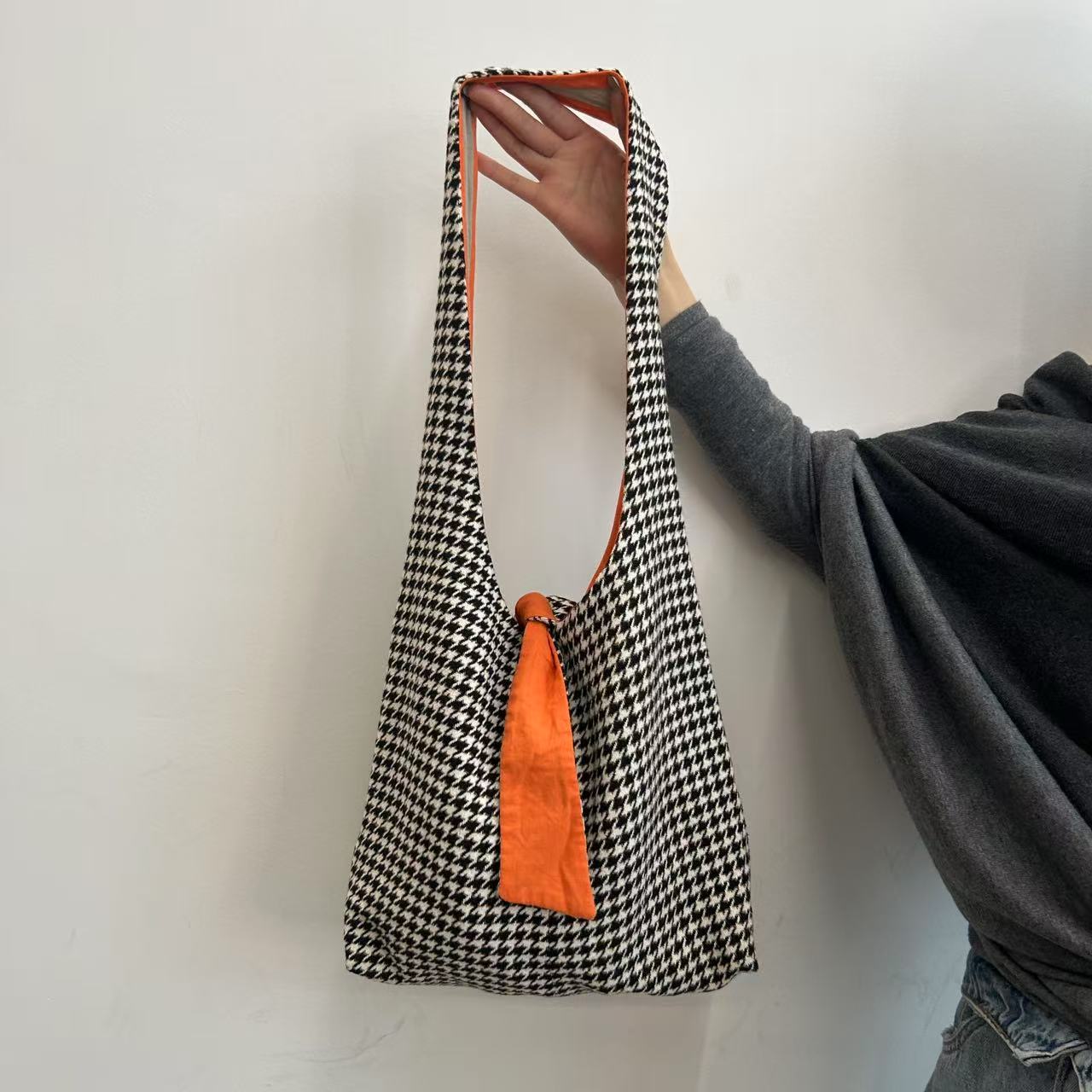 菠萝自制单肩包