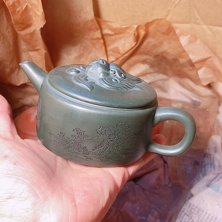 紫砂茶杯宜兴紫砂全手工制作