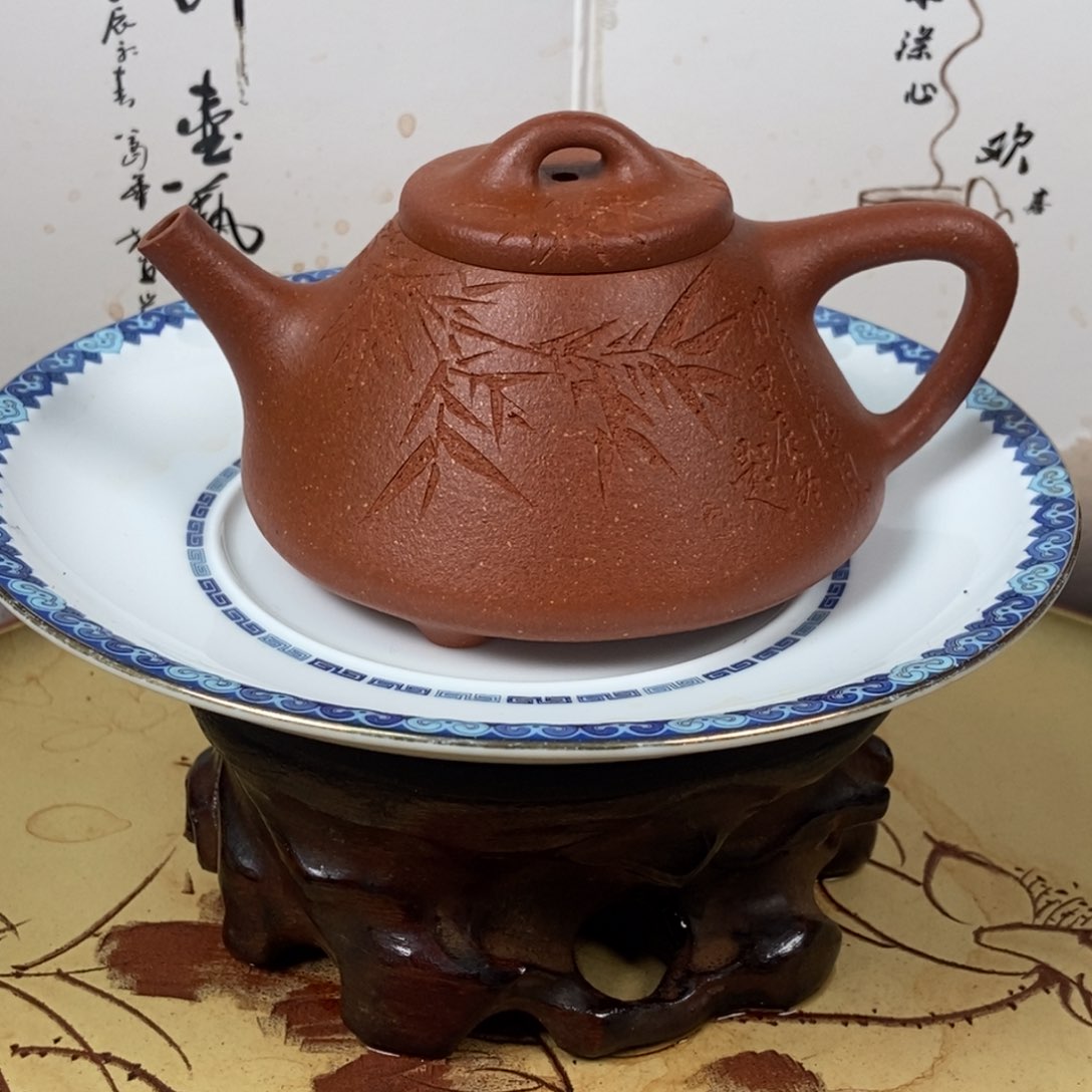 紫砂茶壶海**林容量宜兴紫砂壶