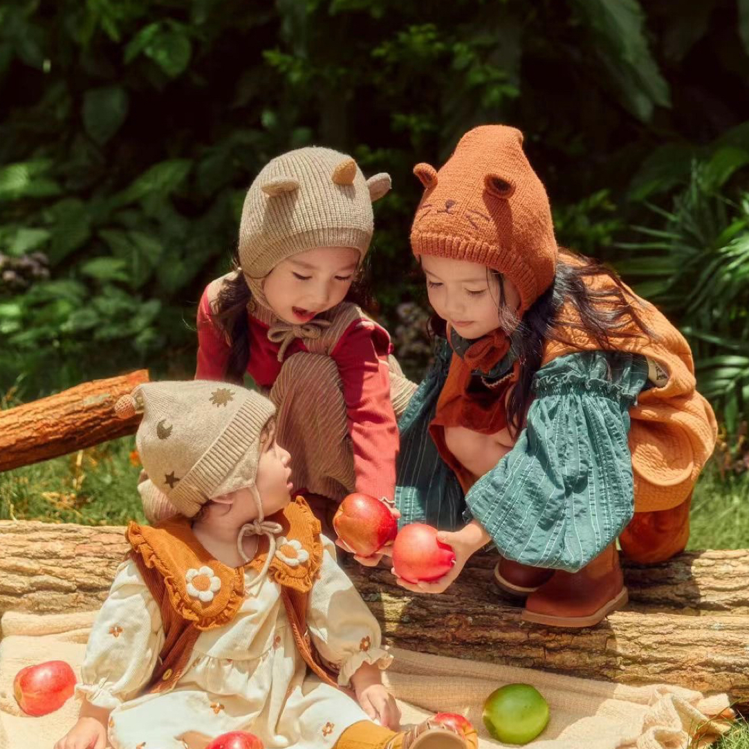 6 号 链接 601-650 号 帽子针织宝宝休闲翻边休闲风秋冬