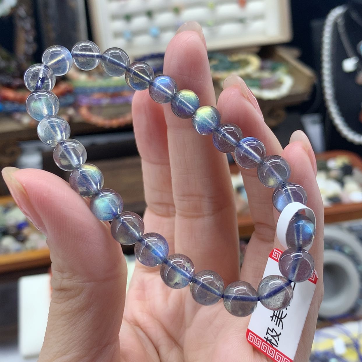 【闪购商品】长石手串未镶嵌9****✨手串