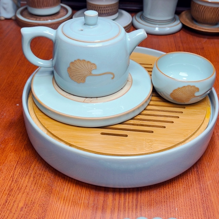 【闪购商品】河南原产地汝瓷厂，茶器专场