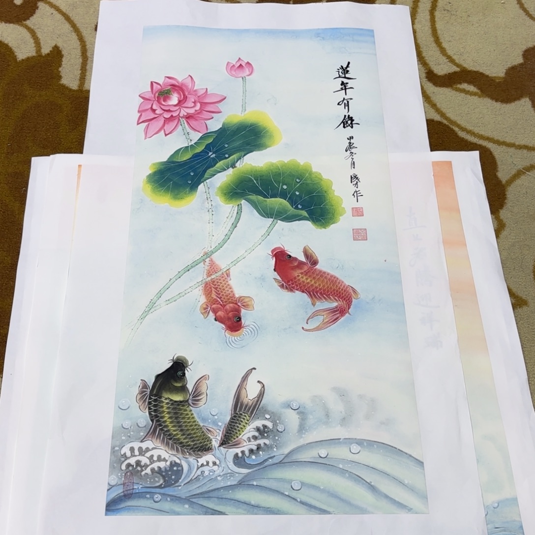 国画孙成才三尺作品艺