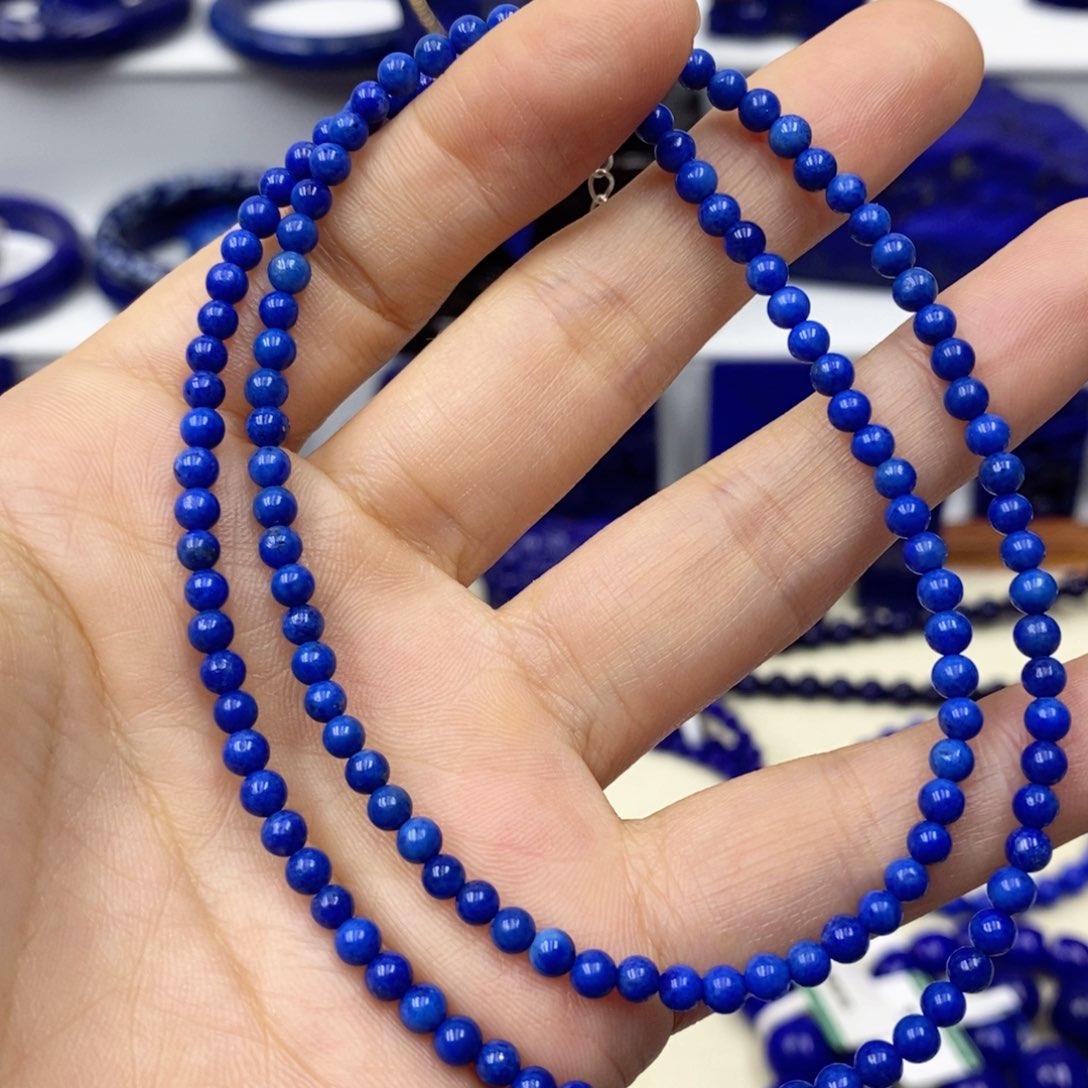 青金石颈饰未镶嵌