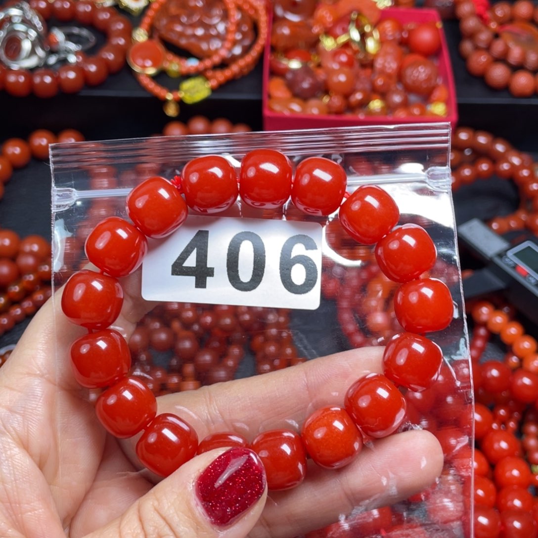 南红玛瑙手链未镶嵌梦****