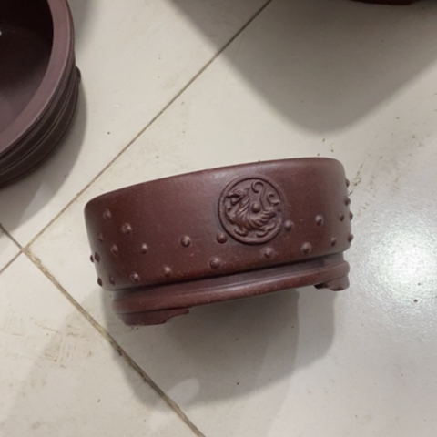 紫砂宜兴紫砂花盆