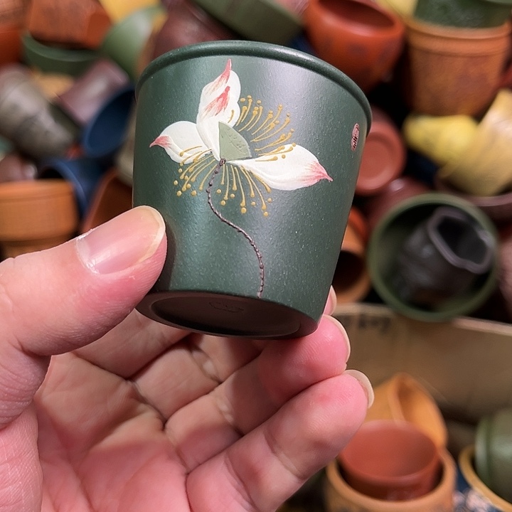 紫砂茶杯全手工紫砂主人杯