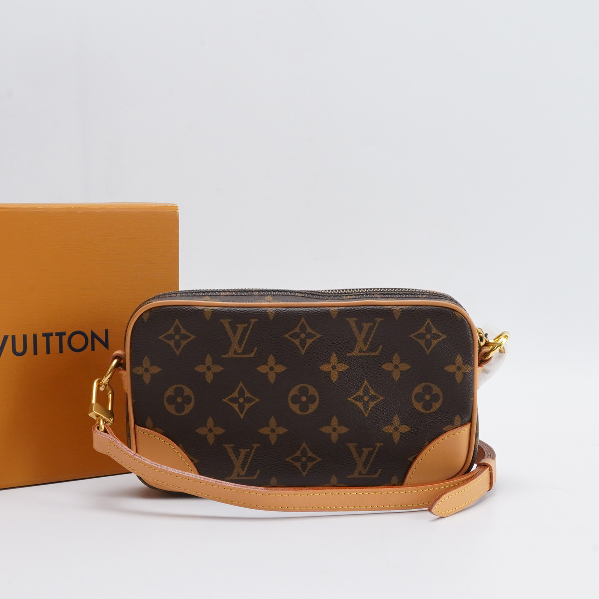 95新 LouisVuitton/路易威登 【静文】中古手拿包小号/换配皮