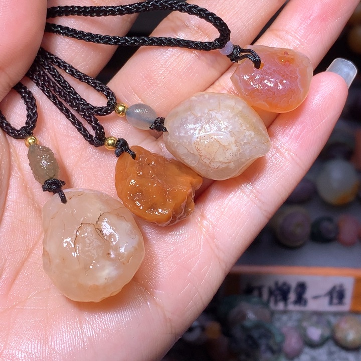 玛瑙/玉髓珠宝半成品未镶嵌