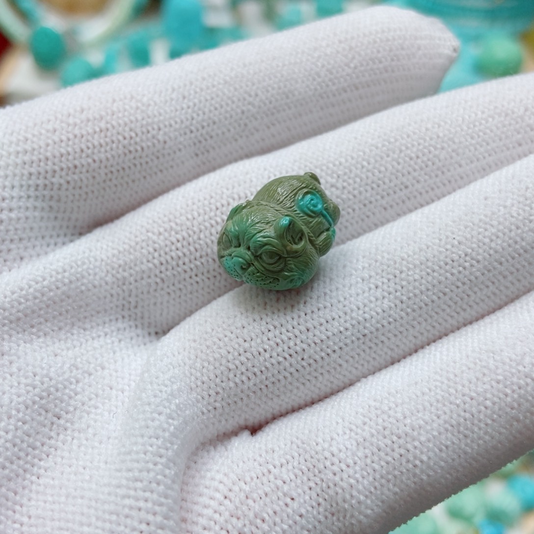 绿松石未镶嵌法斗