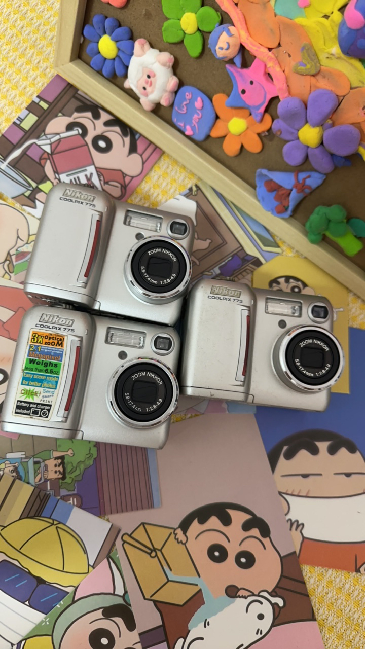 95新 Nikon/尼康 尼康E775，复古面包机，送1cf卡，自备充电五号电池