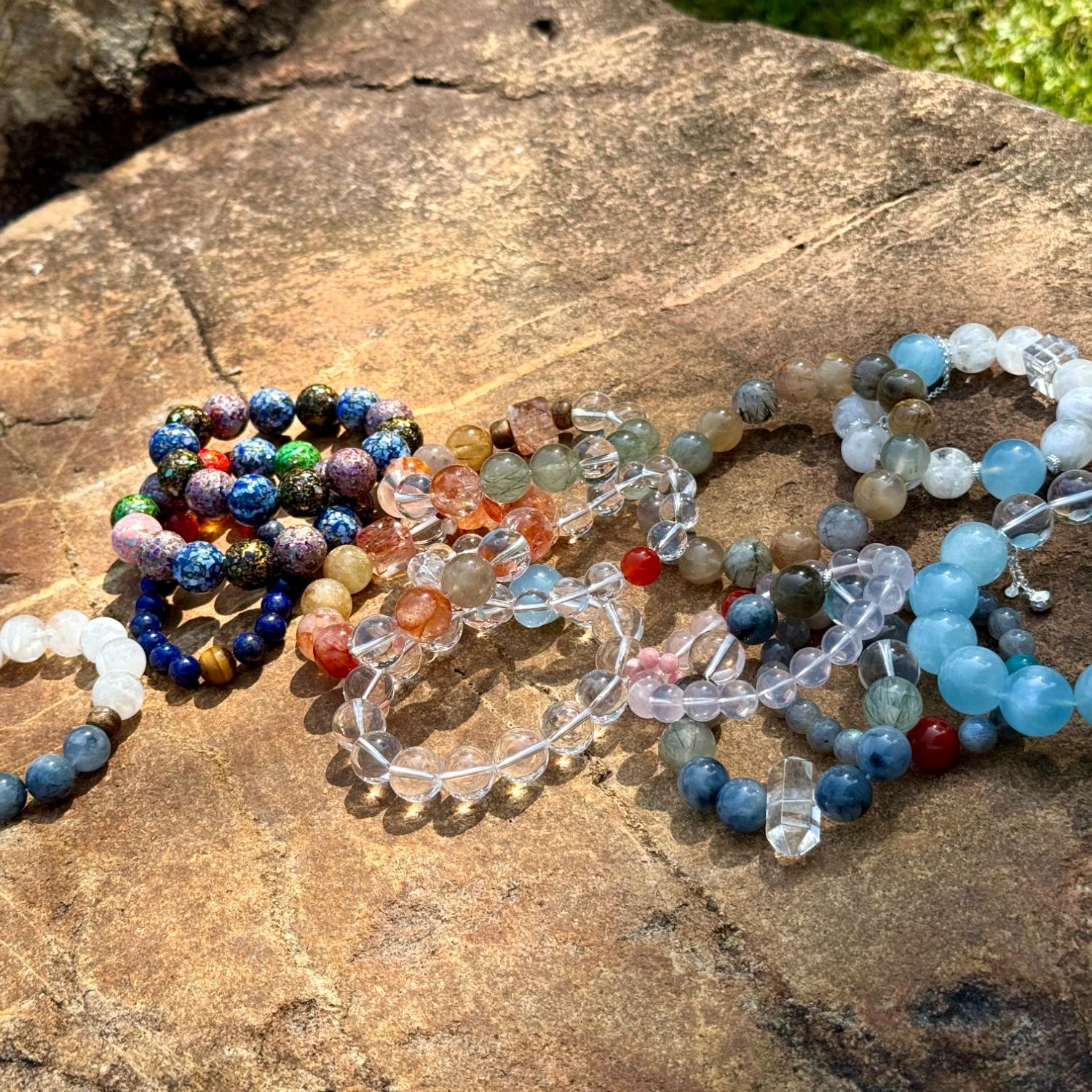 【乐泱珠宝】直播间现贴现拍 专属链接请勿盲拍 水晶手串多样性发一