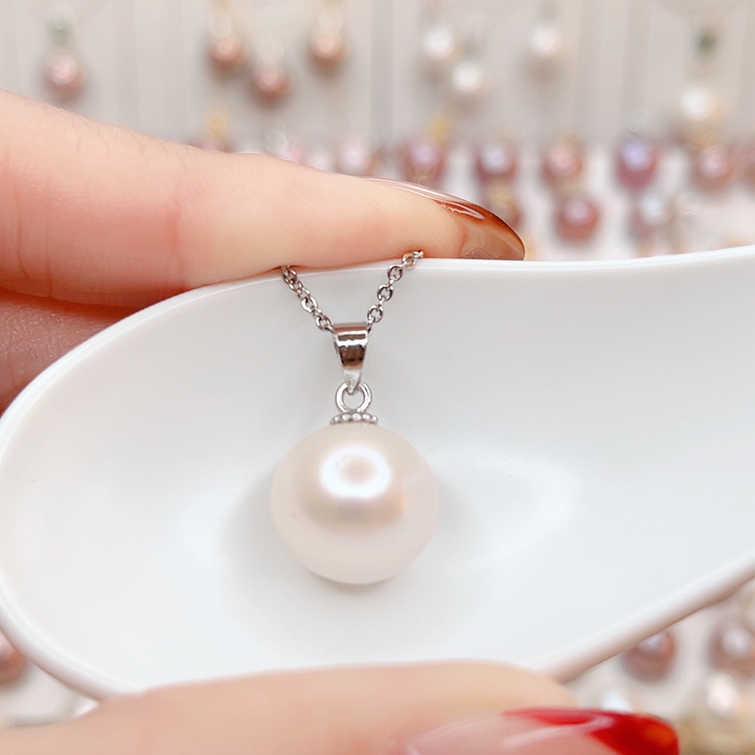 吊坠(赠链)淡水珍珠合金