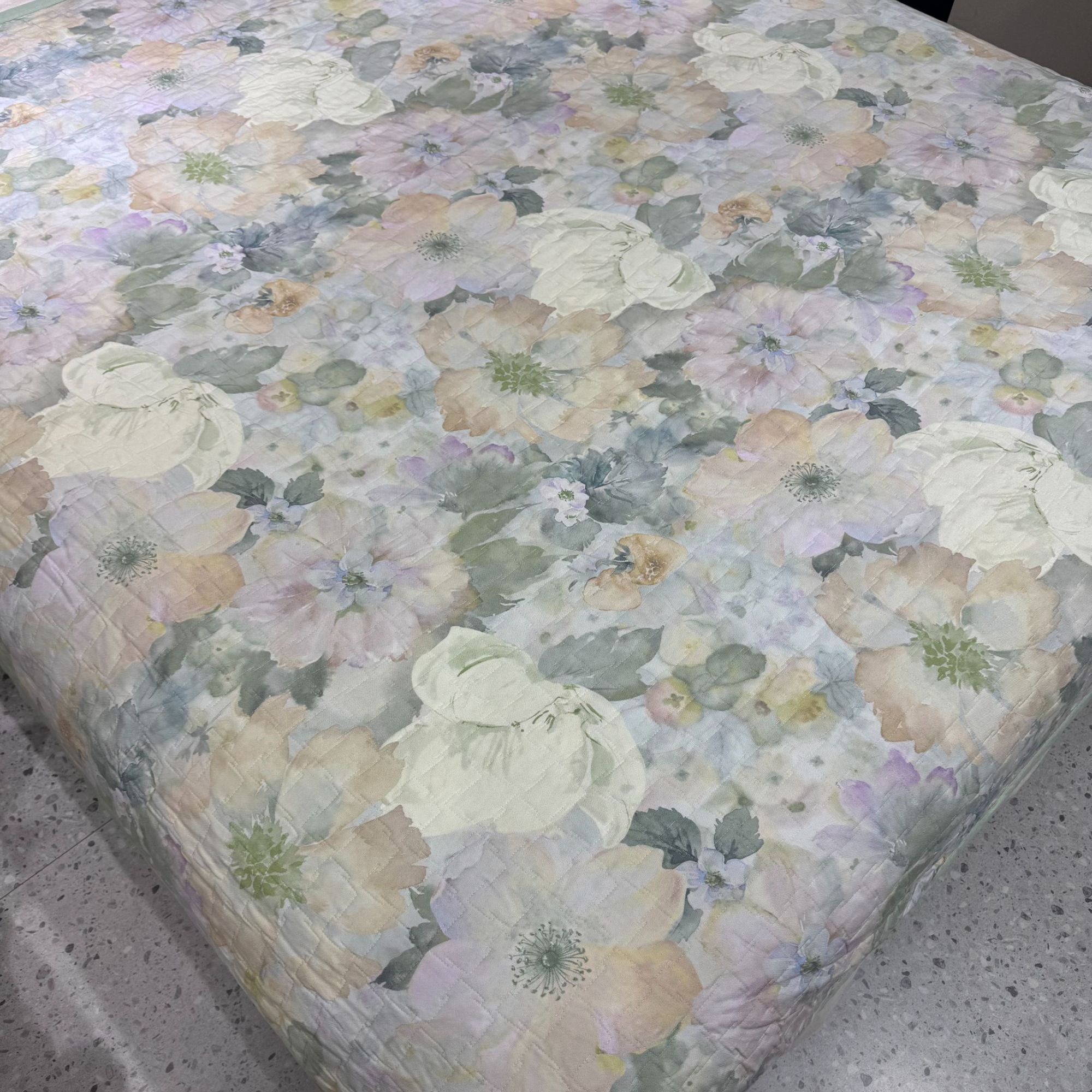 高端【逸生满竹】竹纤维软凉席 柔软 绗缝 印花 凉感