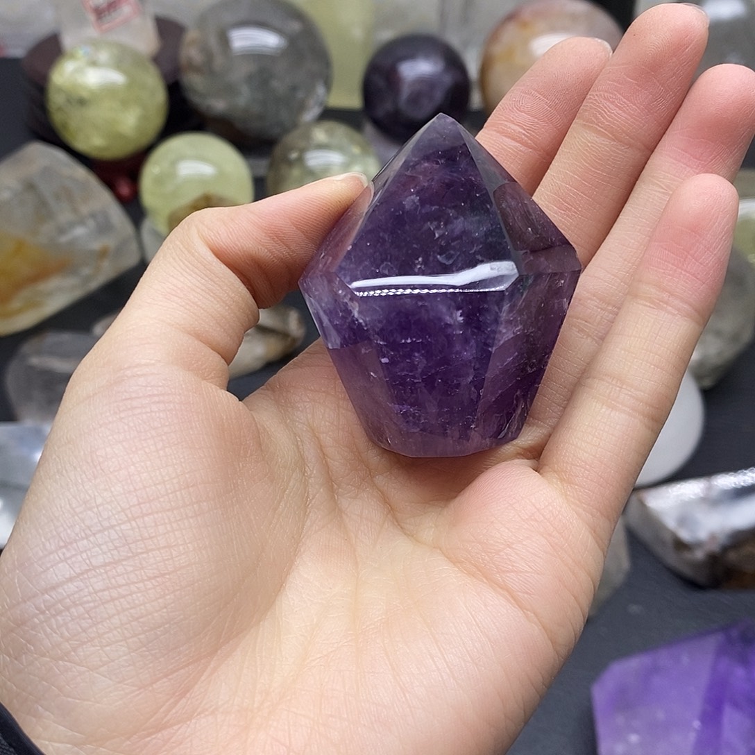 水晶珠宝半成品未镶嵌342水晶石