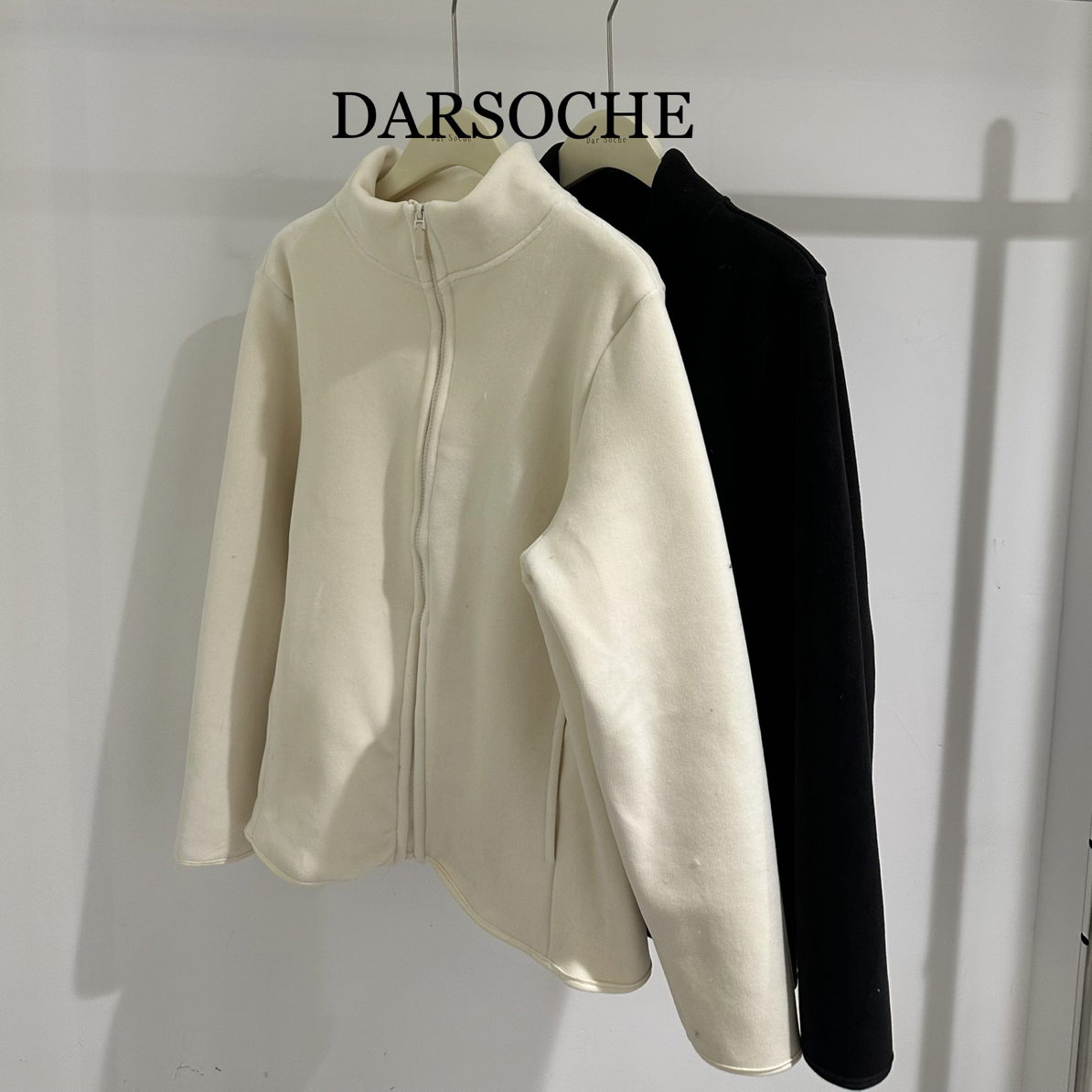 DAR｜毛绒加厚双层外套
