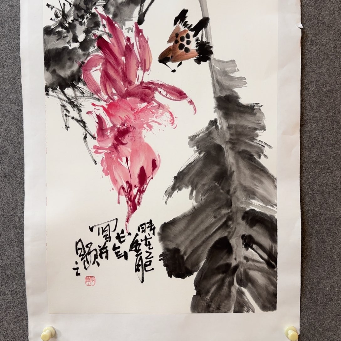 国画长年老师手绘作品