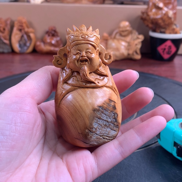 柏木（崖柏）根雕手把
