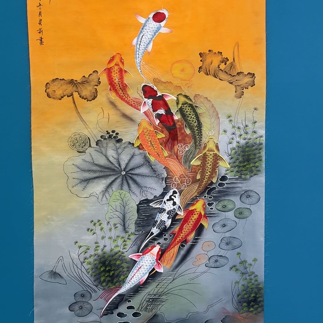 国画密密麻麻吗美美美