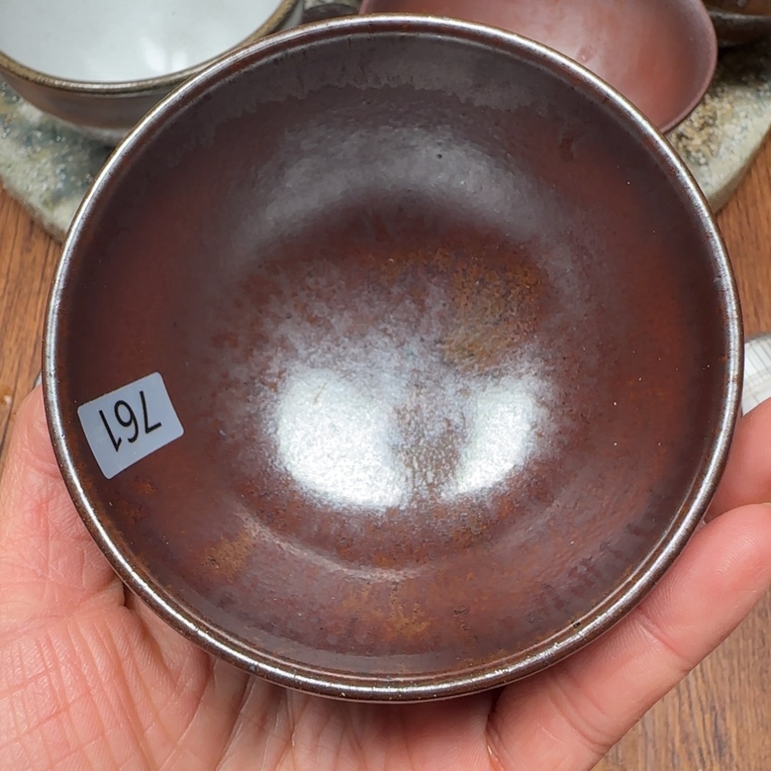 柴烧建盏茶盏茶杯761