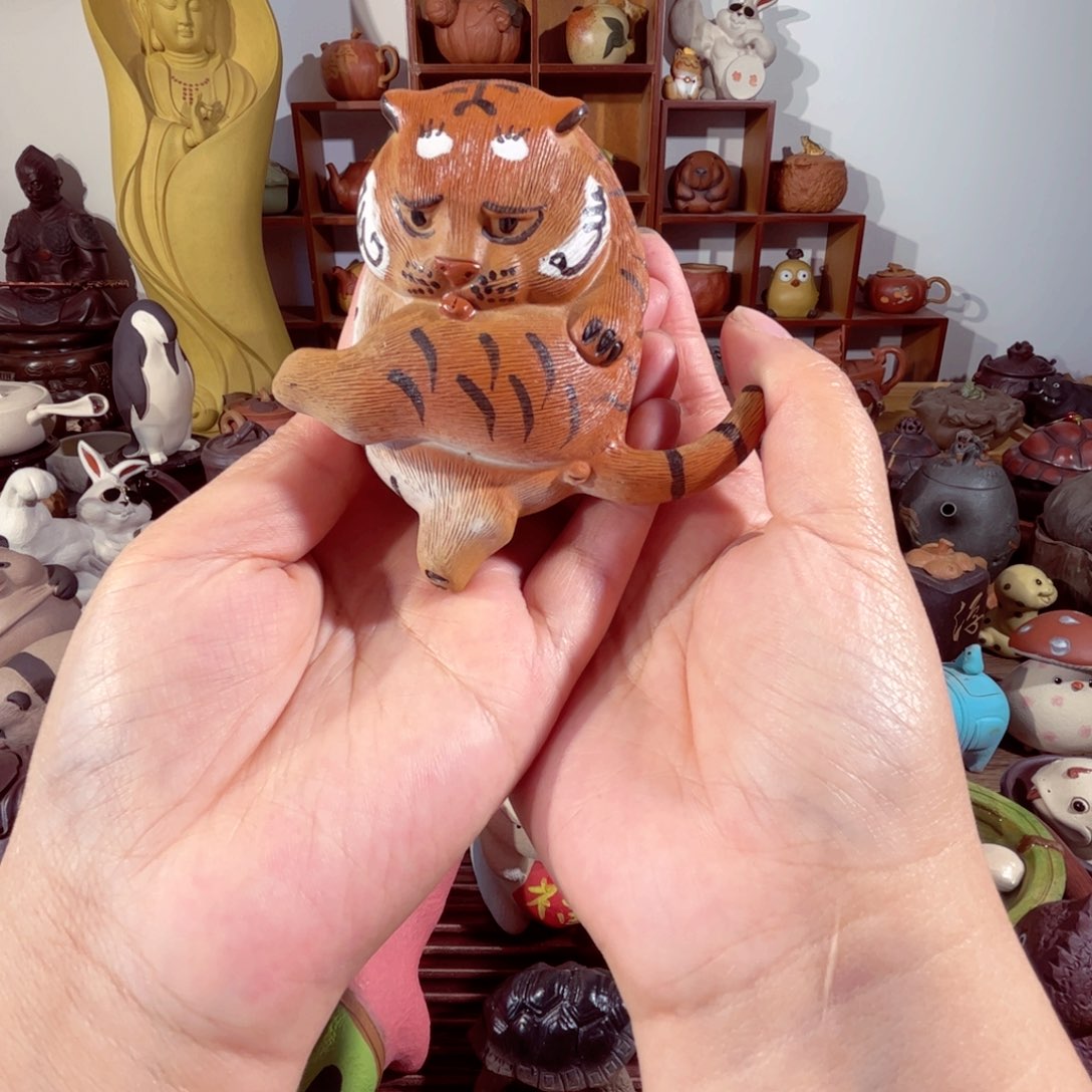 紫砂茶壶纯手工制作过程非常