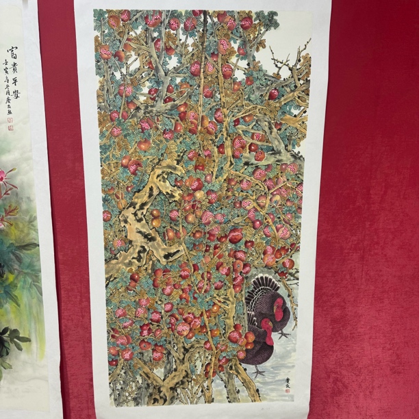 李老师花鸟绘画作品