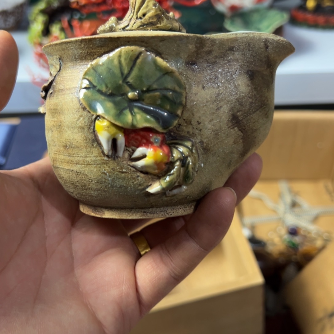 紫砂茶盘放漏场，全都漏