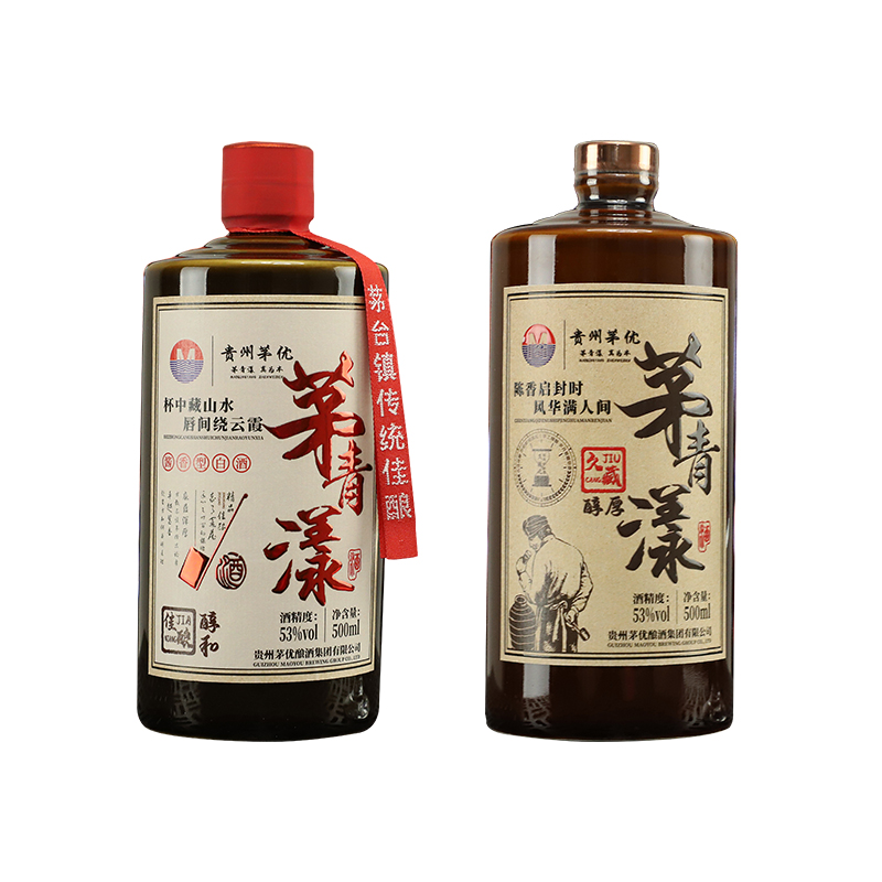 茅青漾【限购一单】佳酿久藏酒组合套装老酒风味特价优惠53度500ml