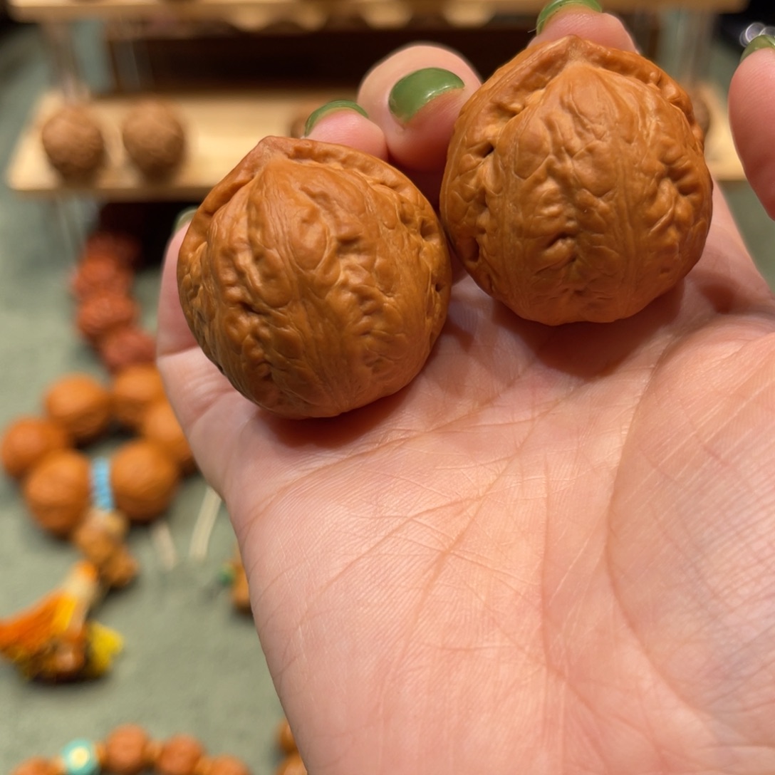 文玩核桃把件胖头陀全品